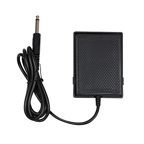 1,4 M Sustain Pedal, Tastaturdämpfer Pedal MIDI 6,35 Mm Steckerkabel für Elektronische Organ Digital Klavier Elektronische Trommel 1,4 M Sustain Pedal, Tastaturdämpfer Pedal MIDI 6,35 Mm Steckerkabel für Elektronische Organ Digital Klavier Elektronische Trommel von Eujgoov