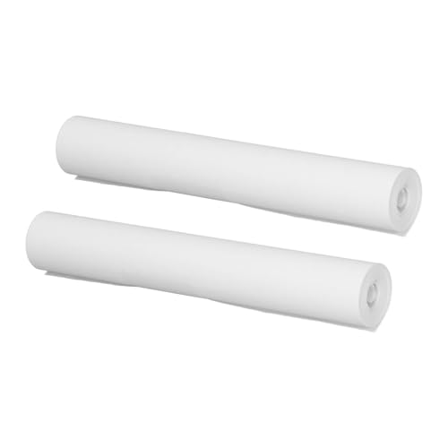 2 Rollen A4-Thermodruckerpapier, 210 X Durchmesser 30 Mm, Staufreies Design, Weißes Thermopapier von Eujgoov