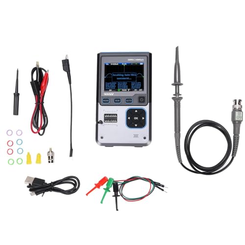 3 in 1 Oszilloskoperator -Kit, 10 MHz Handheld -Oszilloskoper -Transistor -Tester von Eujgoov