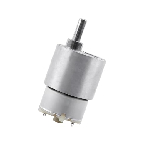 37 Mm Hoher Drehmoment Elektromotor 37 Mm, DC 12 V Mini Motor Getriebe Reduktion Motor DIY Windturbinen DC12V (30RPM) von Eujgoov