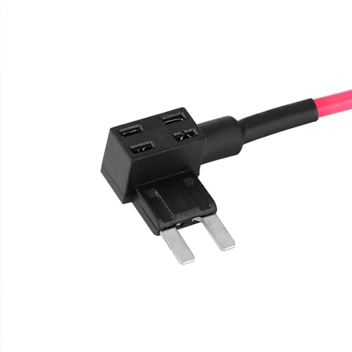 5pcs Sicherung Tap -Adapter -Klingenhalter Auto Hinzufügen Circuit 12V ATM APM Auto Inline -Stecker Erweiterung Standard Micro2 Low -Profile -ATO ATC Cars Trucks Boote 15A Sicherungshalterung, (#1) von Eujgoov