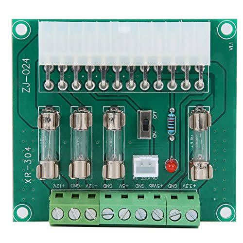 ATX-Netzteilmodul, ZJ-012-Netzteilplatine für Leistungsverstärkerplatinen Adapter für elektronische Geräte von Eujgoov