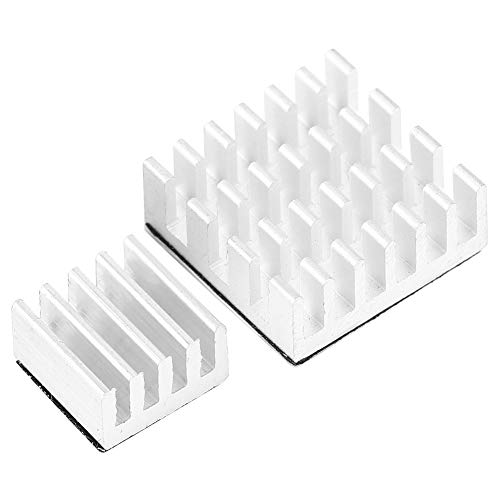 Aluminium Kühlkörper CPU Kühler Kühlkörper für Himbeer Pi Aluminium Kühlkörper mit Kühlluft für Motherboard CPU MOS -Modultransistor von Eujgoov