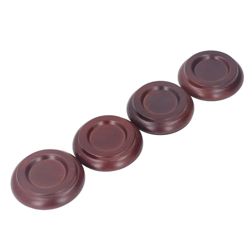 Anti -Vibration Piano Caster Tups Tragen Resistente Nicht -Schlupfboden Beschützer 4pcs für Klaviere Ließertische Tische Fliesenmaterial (BROWN) von Eujgoov