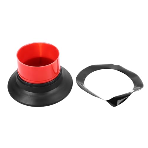Bass Drum Enhancer, Drum Bass Verstärker ABS Gehäuse Bass Drum Kick Enhancer für Musikinstrumente (WP07 Rot) von Eujgoov