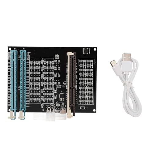 Computer-Grafikkartentester AGP PCI E Dual-Purpose-Display-Video-Diagnosetool für Schnelle Fehlerbehebung von Eujgoov