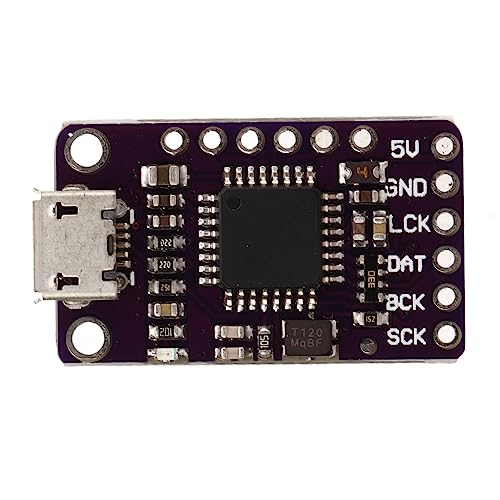 DAC USB -zu I2S -Stereo -Audio -Decoder -Modul mit Breiter Kompatibilität, S/PDIF -Ausgabe für Kopfhörer, PCM2706U2 -Decoder für eine Stabile Wiedergabe, Easy von Eujgoov