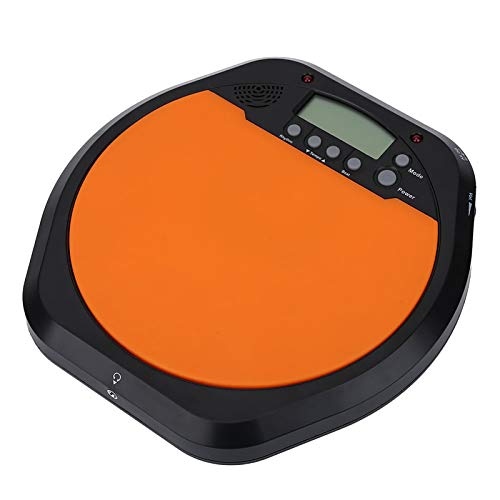 Digital Drum Metronome Drum Pad, Einfach zu Bedienen mit Digitalem LCD-Bildschirm und Optimiert das Design für Schockdes, Schleffestes Bestehen. Multifunktionales Drum Pad-Training für 30-280bpm von Eujgoov