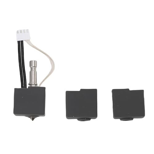 Düse Hotend Extruder Kit 3D-Drucker Extruder Hotend mit 2 Silikon ärmeln Kompatibel mit Ender 3 S1 Pro V2 CR-10 (0,6 mm Düse) von Eujgoov