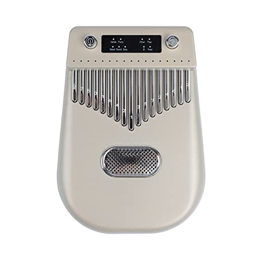 Eujgoov Elektronisches Kalimba mit 17 Tasten, Intelligentes Daumenklavier, Vier Modi: Kalimba, Klavier, Akustikgitarre, E-Gitarre, Tragbar mit wiederaufladbarem Akku, Silber Eujgoov Elektronisches Kalimba mit 17 Tasten, Intelligentes Daumenklavier, Vier Modi: Kalimba, Klavier, Akustikgitarre, E-Gitarre, Tragbar mit wiederaufladbarem Akku, Silber von Eujgoov
