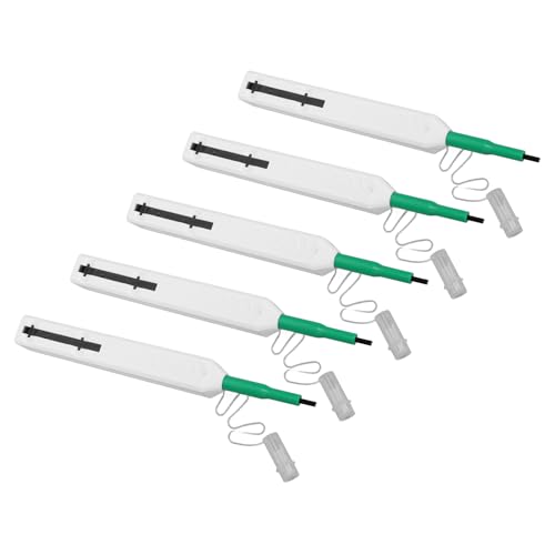 Eujgoov 2,5 Mm SC ST FC Faserreinigungsstift Effizient 800+ Mal für die Meisten Schnittstellen Anti -statisches Harzmaterial 5 PCs Sauber Eujgoov 2,5 Mm SC ST FC Faserreinigungsstift Effizient 800+ Mal für die Meisten Schnittstellen Anti -statisches Harzmaterial 5 PCs Sauber von Eujgoov