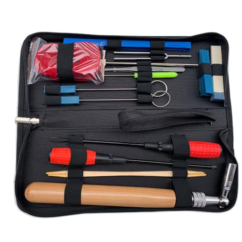 Klavier -Tuning -Kit Klavier Professioneller Tuningschlüssel Hammer Mute Pinzeln Gabelschraubendreher Klavier -Tuning -Kit Klavier Professioneller Tuningschlüssel Hammer Mute Pinzeln Gabelschraubendreher von Eujgoov