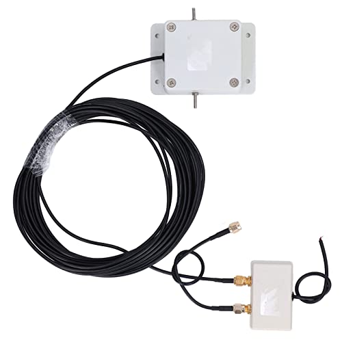 MLA 30 Plus Loop Antenna, MLA-30 Loop Active Receiver Funkantenne USB-Netzteil 0.5-30MHz 9‑14V für Den Außenbereich von Eujgoov