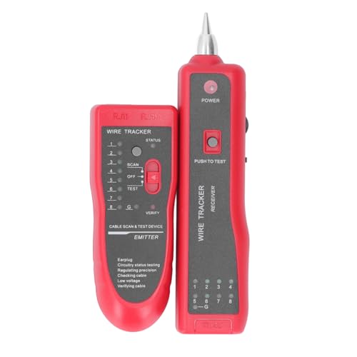 Netzwerkkabel -Tester Smart Network Cable Tester, Kabelprüfer -Test Umfasst die Werkzeugtasche für CAT5 5E Cat6 LAN, RJ11 RJ45 -Senderempfänger Netzwerkkabel -Tester Smart Network Cable Tester, Kabelprüfer -Test Umfasst die Werkzeugtasche für CAT5 5E Cat6 LAN, RJ11 RJ45 -Senderempfänger von Eujgoov