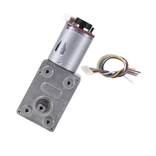 Starker Selbstverriegelungs -DC -12 -V -Getriebemotor mit Encoder für das Automobilzubehör des Gewebemaschine und Mehr (10RPM) (20RPM) (30RPM) (40RPM) (100RPM) von Eujgoov