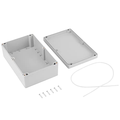 Wasserdichte Staubdichte Verbindung, Projektbox 220 X 120 X 60 Mm, 250 Mm Länge, Kunststoff-Elektrobox, DIY-Anschlussdose, Kunststoff-Projektgehäuse, 9 X 5,9 X 3,3 Zoll/230 X 150 X 85 Mm von Eujgoov