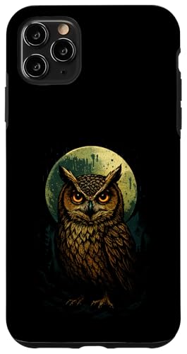 Majestätisch Magie Kunstwerk Eule Wald Natur Eulen Hülle für iPhone 11 Pro Max von Eule