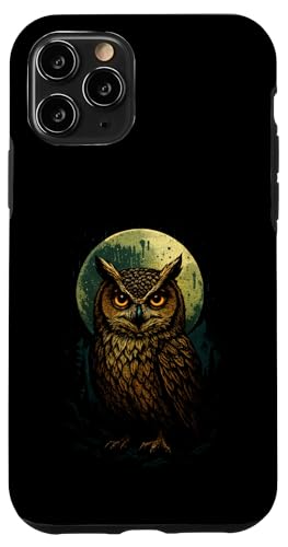 Majestätisch Magie Kunstwerk Eule Wald Natur Eulen Hülle für iPhone 11 Pro von Eule