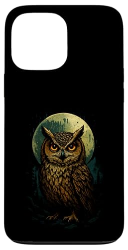 Majestätisch Magie Kunstwerk Eule Wald Natur Eulen Hülle für iPhone 13 Pro Max von Eule
