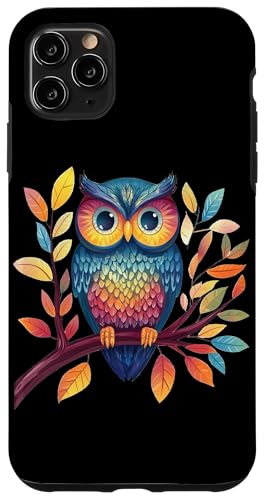 Eule auf Zweig mit Blätter auf Baum Eulen mit großen Augen Hülle für iPhone 11 Pro Max Eule auf Zweig mit Blätter auf Baum Eulen mit großen Augen Hülle für iPhone 11 Pro Max von Eulen Designs für Frühling und Herbst