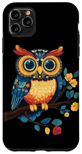 Eule auf Zweig mit Blätter auf Baum Eulen mit großen Augen Hülle für iPhone 11 Pro Max Eule auf Zweig mit Blätter auf Baum Eulen mit großen Augen Hülle für iPhone 11 Pro Max von Eulen Designs für Frühling und Herbst