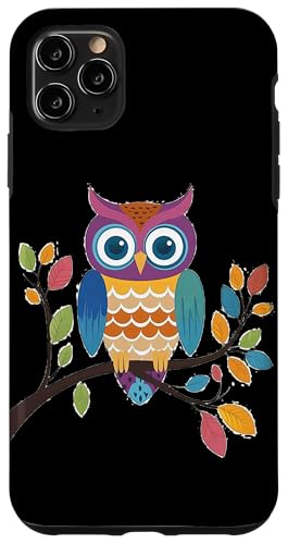 Eule auf Zweig mit Blätter auf Baum Eulen mit großen Augen Hülle für iPhone 11 Pro Max Eule auf Zweig mit Blätter auf Baum Eulen mit großen Augen Hülle für iPhone 11 Pro Max von Eulen Designs für Frühling und Herbst