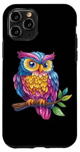 Eule auf Zweig mit Blätter auf Baum Eulen mit großen Augen Hülle für iPhone 11 Pro Eule auf Zweig mit Blätter auf Baum Eulen mit großen Augen Hülle für iPhone 11 Pro von Eulen Designs für Frühling und Herbst
