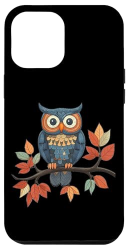 Eule auf Zweig mit Blätter auf Baum Eulen mit großen Augen Hülle für iPhone 12 Pro Max Eule auf Zweig mit Blätter auf Baum Eulen mit großen Augen Hülle für iPhone 12 Pro Max von Eulen Designs für Frühling und Herbst