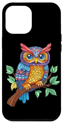 Eule auf Zweig mit Blätter auf Baum Eulen mit großen Augen Hülle für iPhone 12 Pro Max Eule auf Zweig mit Blätter auf Baum Eulen mit großen Augen Hülle für iPhone 12 Pro Max von Eulen Designs für Frühling und Herbst