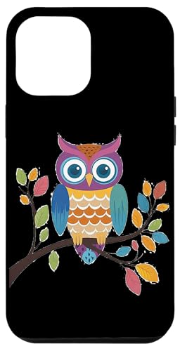 Eule auf Zweig mit Blätter auf Baum Eulen mit großen Augen Hülle für iPhone 12 Pro Max Eule auf Zweig mit Blätter auf Baum Eulen mit großen Augen Hülle für iPhone 12 Pro Max von Eulen Designs für Frühling und Herbst