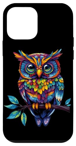 Eule auf Zweig mit Blätter auf Baum Eulen mit großen Augen Hülle für iPhone 12 mini Eule auf Zweig mit Blätter auf Baum Eulen mit großen Augen Hülle für iPhone 12 mini von Eulen Designs für Frühling und Herbst