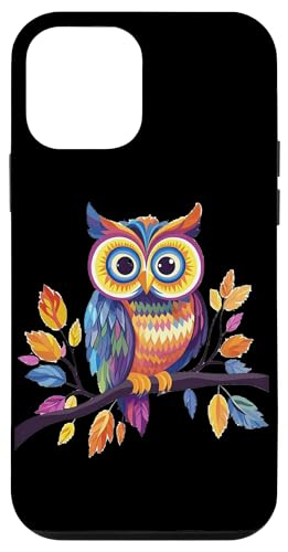 Eule auf Zweig mit Blätter auf Baum Eulen mit großen Augen Hülle für iPhone 12 mini Eule auf Zweig mit Blätter auf Baum Eulen mit großen Augen Hülle für iPhone 12 mini von Eulen Designs für Frühling und Herbst