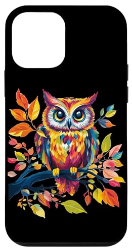 Eule auf Zweig mit Blätter auf Baum Eulen mit großen Augen Hülle für iPhone 12 mini Eule auf Zweig mit Blätter auf Baum Eulen mit großen Augen Hülle für iPhone 12 mini von Eulen Designs für Frühling und Herbst