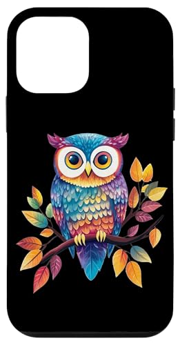 Eule auf Zweig mit Blätter auf Baum Eulen mit großen Augen Hülle für iPhone 12 mini Eule auf Zweig mit Blätter auf Baum Eulen mit großen Augen Hülle für iPhone 12 mini von Eulen Designs für Frühling und Herbst