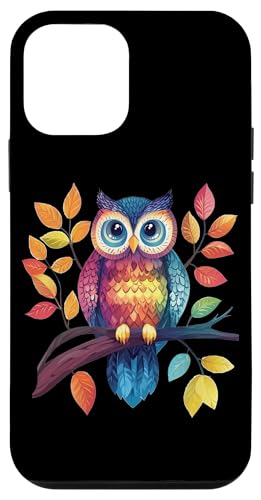 Eule auf Zweig mit Blätter auf Baum Eulen mit großen Augen Hülle für iPhone 12 mini Eule auf Zweig mit Blätter auf Baum Eulen mit großen Augen Hülle für iPhone 12 mini von Eulen Designs für Frühling und Herbst