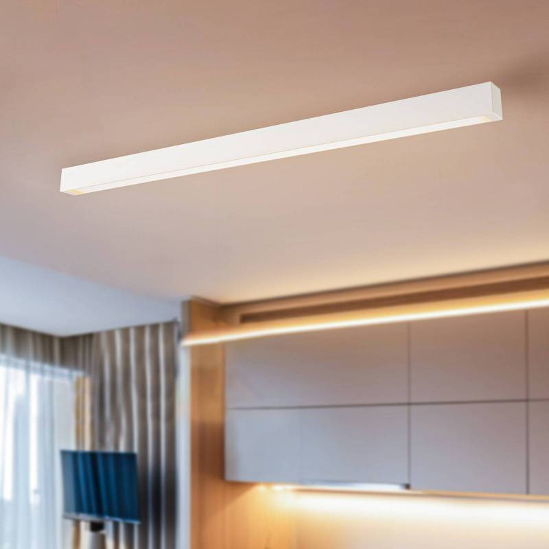 Deckenlampe Straight weiß 122 cm von Nowodvorski Lighting