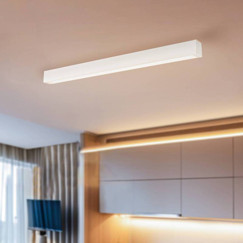 Deckenlampe Straight weiß 92 cm von Nowodvorski Lighting