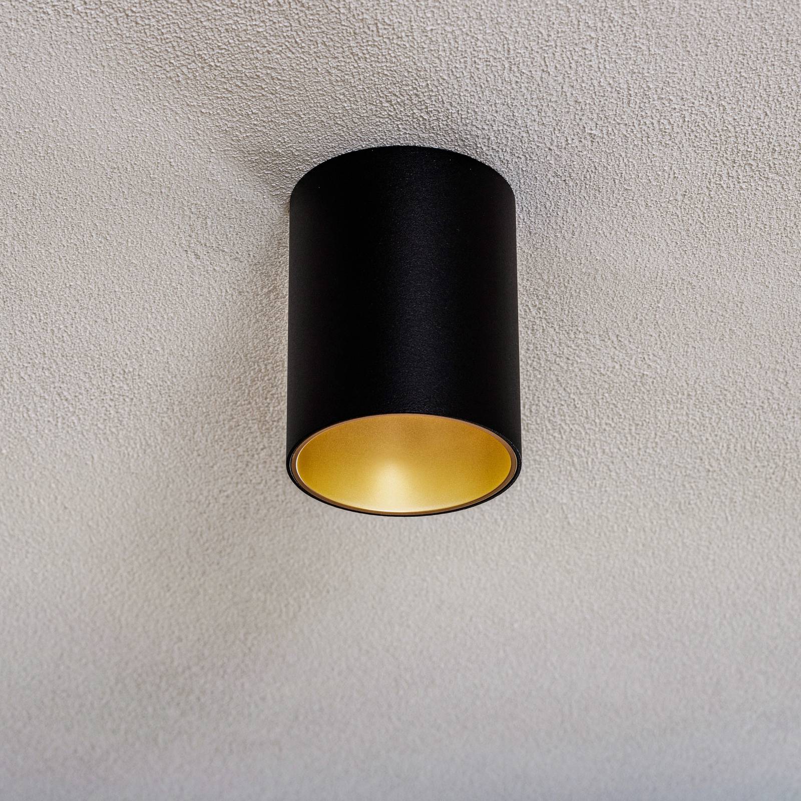 Deckenleuchte Eye Tone, schwarz/gold Deckenleuchte Eye Tone, schwarz/gold von Nowodvorski Lighting