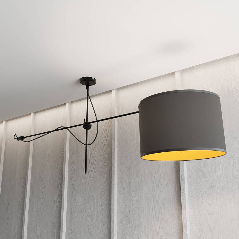 Deckenleuchte Viper in Schwarz und Gold von Nowodvorski Lighting