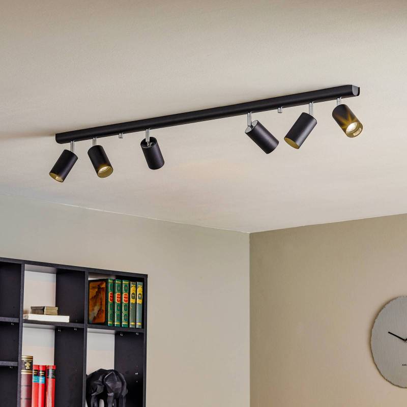 Deckenstrahler Eye Spot sechsflammig, schwarz von Nowodvorski Lighting