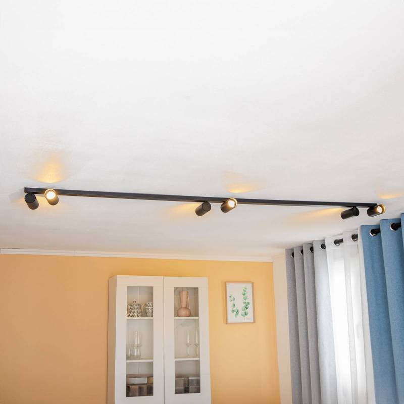 Deckenstrahler Mono VI in Schwarz, sechsflammig von Nowodvorski Lighting