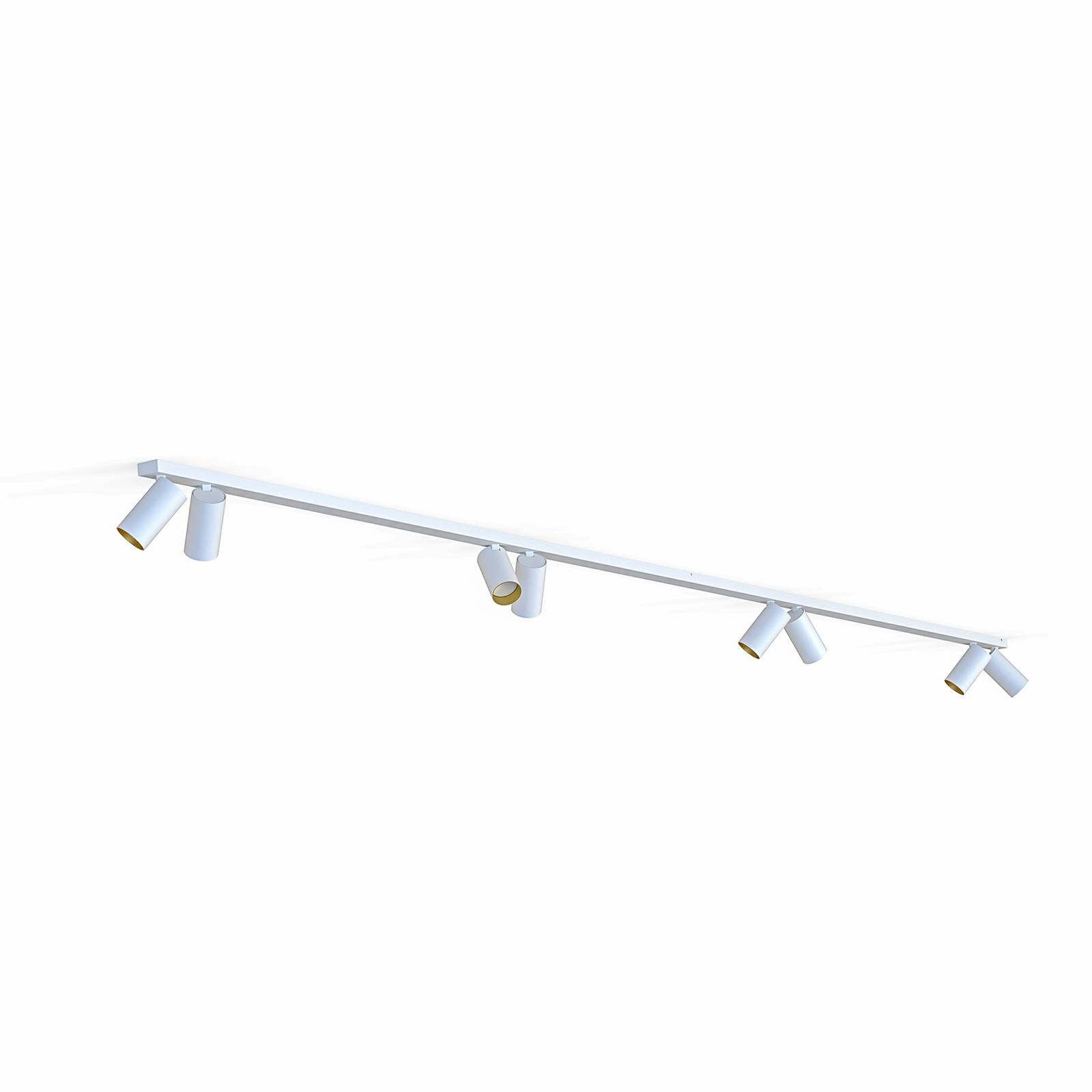 Deckenstrahler Mono VIII weiß/gold 8-fl. 2x150cm Deckenstrahler Mono VIII weiß/gold 8-fl. 2x150cm von Nowodvorski Lighting