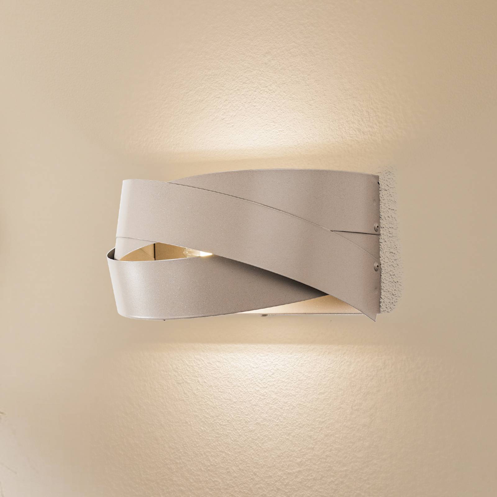 Euluna Wandleuchte Tornado, beige Euluna Wandleuchte Tornado, beige von Euluna