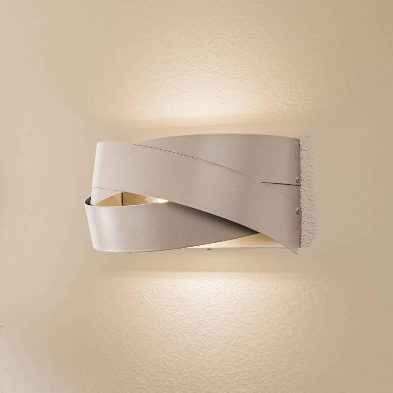 Euluna Wandleuchte Tornado, beige von Euluna