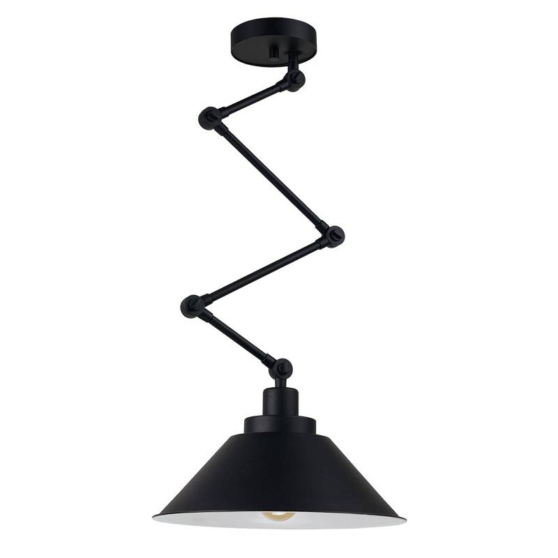 Hängelampe Pantograph mit Gelenkabhängung, schwarz von Nowodvorski Lighting