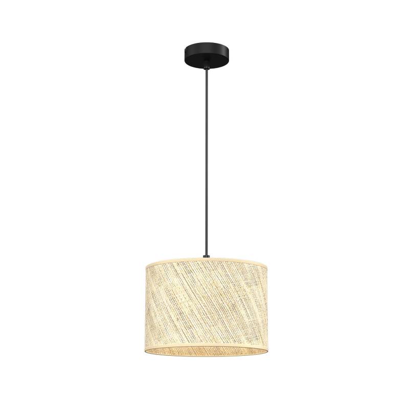Hängeleuchte Jovin mit einem Rattanschirm, Ø 25cm von Euluna