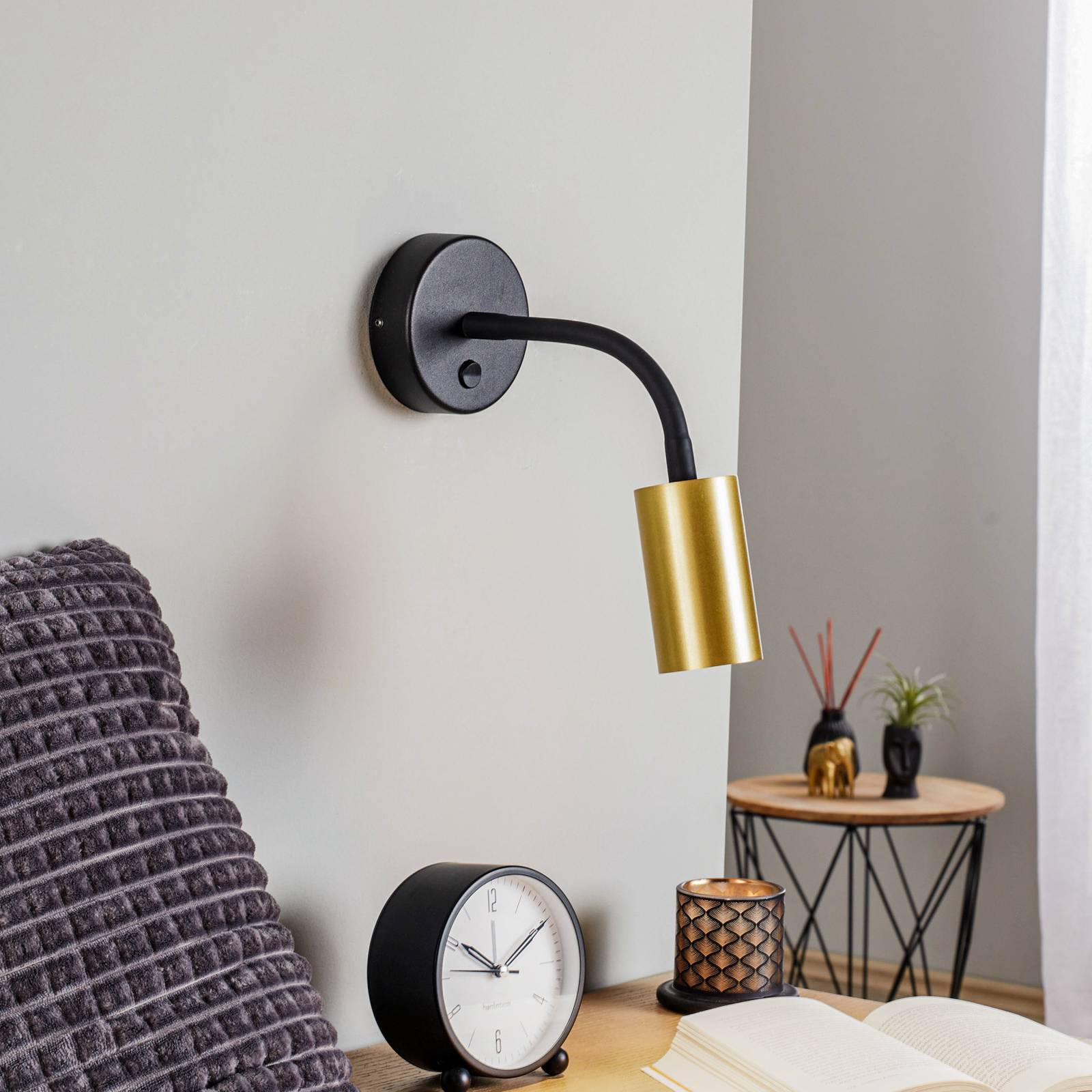 Wandleuchte Eye Flex S, messing Wandleuchte Eye Flex S, messing von Nowodvorski Lighting