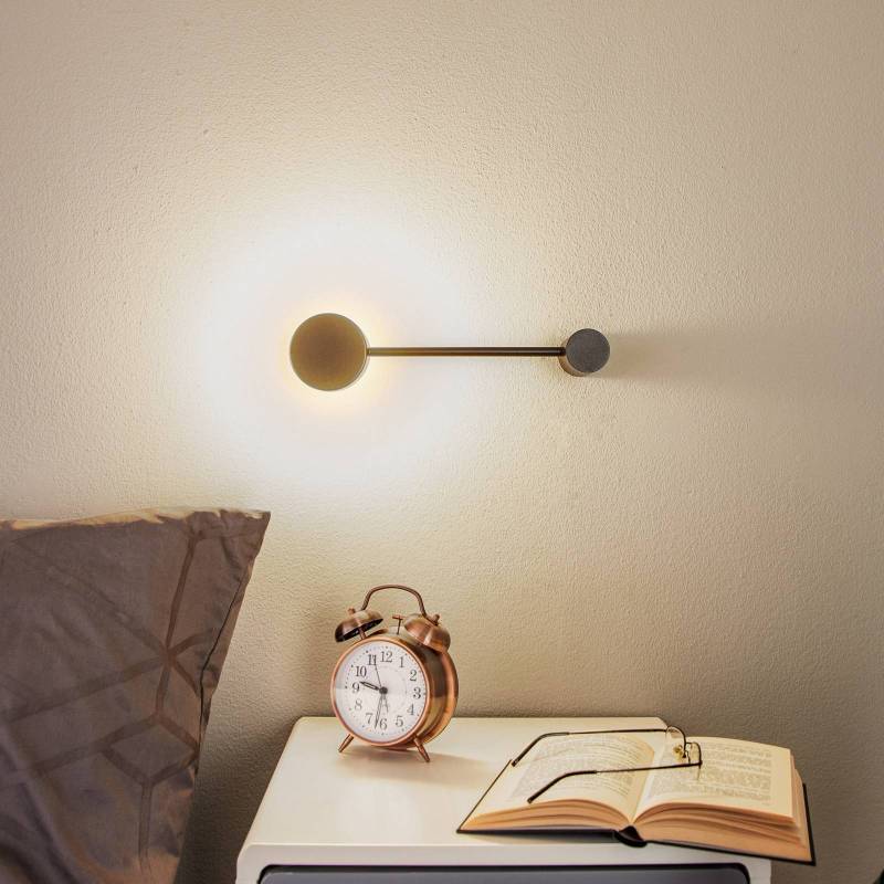 Wandleuchte Orbit I 20, schwarz, einflammig von Nowodvorski Lighting