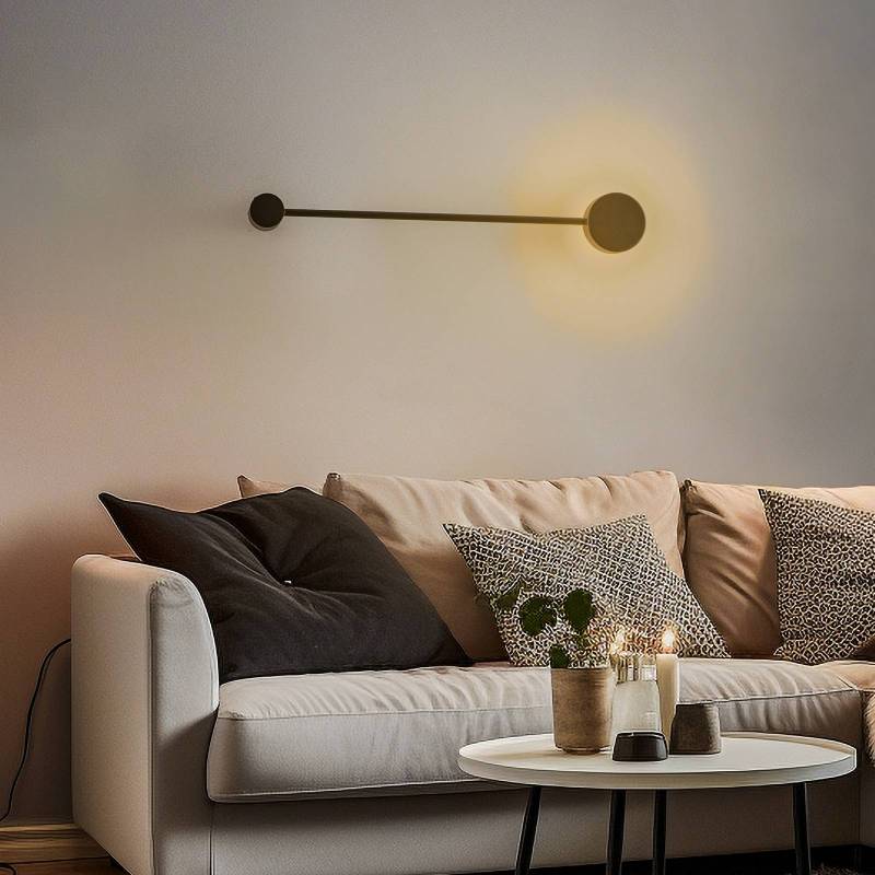 Wandleuchte Orbit I 40, schwarz, einflammig von Nowodvorski Lighting