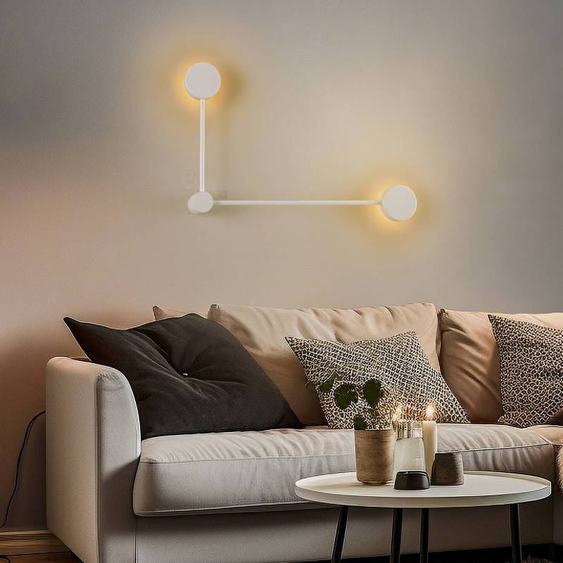 Wandleuchte Orbit II 20/40, weiß, zweiflammig von Nowodvorski Lighting